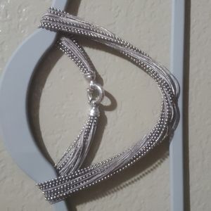 925 multi-strand choker